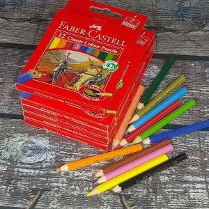 [셀러에이드]파버카스텔 유성색연필 12색세트 미니 지관 5개