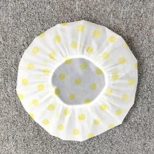 헤어캡 샤워캡 비닐 방수 미용실 도트 (WFK28U0)