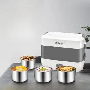 전기 스팀 가열 찐빵 도시락 계란 찜통 호텔 찐만두 대형