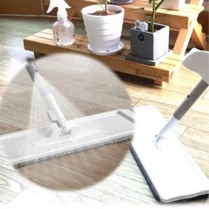 세척편한 스프레이물분사 물밀대 마포걸레+극세사포2p 간편청소 거실 서서하는