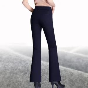 힙제이 부드러운 기모와 예술핏 기모 부츠컷 빅사이즈까지 블랙 겨울 여성바지 4XL