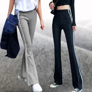 힙제이 앞핀턱 2선 기모 부츠컷 빅사이즈까지 블랙 겨울 여성바지 4XL