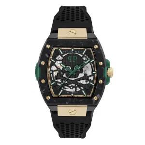 Philipp Plein PWJFA0325 블랙 남성 아날로그ue 시계 [세금포함] [정품] keleton 손목시계 명품시계 패션시