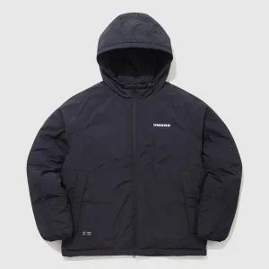 엄브로 아우터 남녀공용 에센셜 플러스 후드형 패딩 자켓 UQ123CPJ16BLK 바람막이