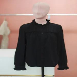 [플라스틱아일랜드]핀턱프릴 블라우스 PR4WB581