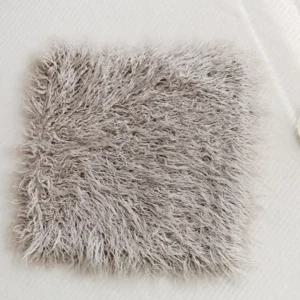 마켓비 방석 의자 카페 예쁜 퍼 털 겨울 45x45 그레이 BNS