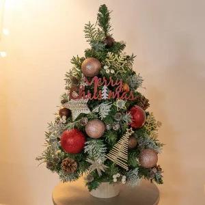 /플라워트리 크리스마스 미니트리 워머 LED 브리치몬타나 60cm
