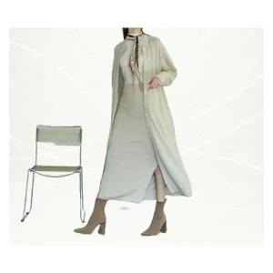 센존블루라벨 25SS 라쿤울 혼방 홀가먼트 니트 코트 1417069