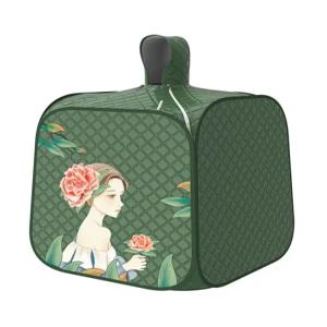 사우나텐트 휴대용 찜질방 대형 목욕 감성 접이식 가정용