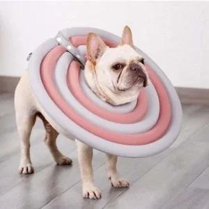 반려동물 더블 쿠션 넥카라 핑크 XL 강아지 고양이 댕댕이 냥이 수술 중성화 넥칼라 넥카라 피부병