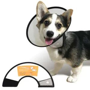 강아지 목보호대 7호 넥카라 깔대기 핥기방지 애견 고양이목보호