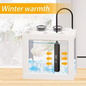 봉히터 온수히터 물데우기 10W 방수 어항 가열봉 수족관 히터 온도 조절기 조절식 물탱크 온열기 바닷물 거