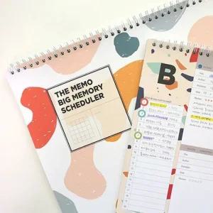 빅사이즈 만년 스프링 스케줄러 1P 플래너 다이어리 만년스터디플래너 만년스케줄러