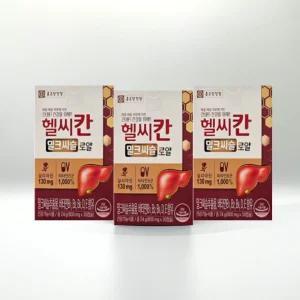 종근당건강 헬씨칸 헬시칸 로얄 밀크씨슬 30캡슐 3박스