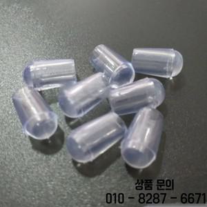 5 50Pcs PVC 라운드 엔드 캡 나사 스레드 커버 스틸 와이어 파이프 고무 보호 슬리브