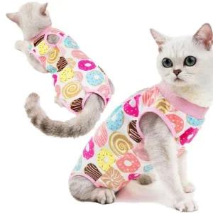 냥이 고양이 중성화복 올인원 강아지 실내복 애견 애