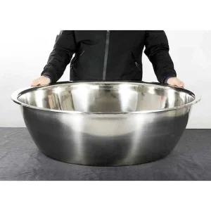 대형 스텐 다라 김치 김장용 양은 80cm 대용량 외경 특대형 대야