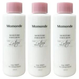 마몽드 모이스처 에멀전 320ml x 3개 대용량 여성용 화장품 스킨로션
