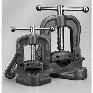 파이프 바이스 클램프 벤치 배관 고정 받침대 탁상