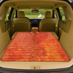 전기장판 2인용 캠핑카 차박 카라반 SUV 대형 온열 캠핑 전기 매트 12V