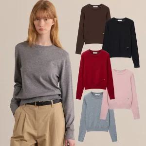 (택가 59,900원)마인드브릿지 여성 에센셜니트 MZKT02A1