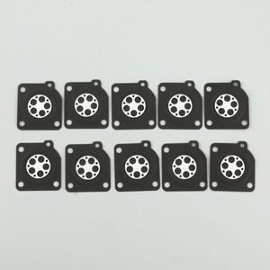 전기 톱 기화기 수리 재건 키트 자마 C1U 용 계량 다이어프램 가스켓 A015010 정원 잔디 깎는 기계 대체 10