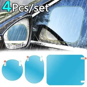 자동차 트럭 백미러 방우 필름 창문 유리 김서림 방지 방수 스티커 비오는 날  운전