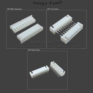 50pcs 10 P JST XH 2.54 플러그 핀 암수 하우징 헤더 커넥터 전기 케이블 전선