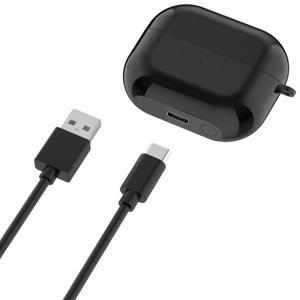 삼성호환 갤럭시 호환 버드 3/3 프로 R530 배터리 충전기 케이스(LED 표시 등 포함)용 교체 헤드폰 박스