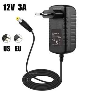 범용 전원 공급 장치 12 볼트 호환 3A AC/DC 100V-240V 변환기 어댑터 CCTV 카메라 LED 라이터 DC 3000Ma