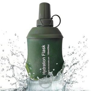 FR 150ml 소프트 플라스크, 접이식 수분 팩용 물병 - 러닝 및 하이킹 그린