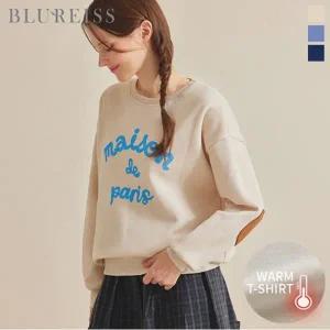 [블루레이스] [기모안감]라운드넥 스 티셔츠_B5W1TS6500