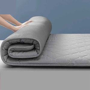 요매트 두꺼운 기숙사 펜션이불 옐로우 까는 화이트 바닥이불