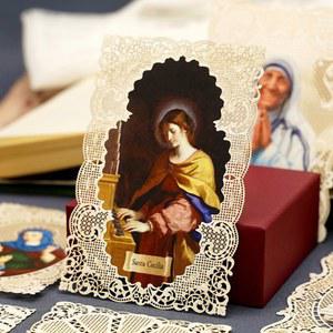 세실리아 성인의 종교 열쇠고리 숫자 휴일 아이콘 497777 축일선물