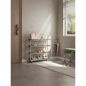 아파트현관신발장 학원신발장 수납장 슬림 미니 블랙 학원