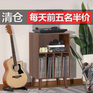 LP보관함 수납장 선반 우드 원목 거치대 플로어스탠딩 진열장 수납