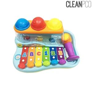 h06 꼬마 실로폰 핑퐁망치멜로디악기 음악장난감 놀이 어린이 리듬