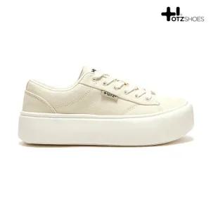 오찌 피스모어 플랫폼 아이보리 스니커즈