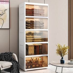 특대형 투명 플라스틱 수납함, 쌓을 수 있는 서랍, 바퀴 달린 뚜껑, 옷, 담요, 장난감 정리함, 가정용 옷장