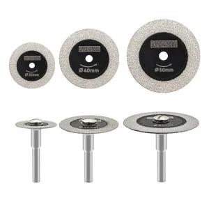 그라인더날 절단석 DT-Diatool 다이아몬드 미니 톱 유리 커팅 디스크 세트 304050mm 타일 와인 병 크리스탈