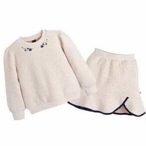 [모이몰른] 도트자카드스커트상하