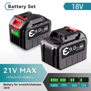 18V 21V 최대 충전식 배터리 928VF 9000mah 리튬 이온 BL1430B BL1830B BL1850B Makita 도구 교체