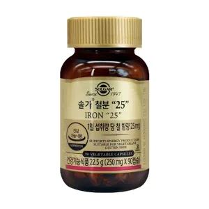 솔가 철분 25 250mgX90캡슐