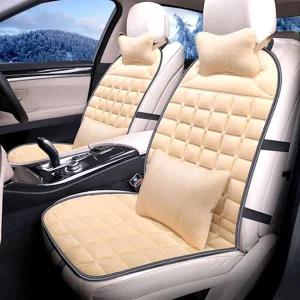 (무료배송) 겨울 자동차방석 시트커버 극세사 보온 카시트 운전석