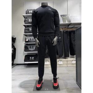 언더아머 1374250 001 1373882 남성 UA 아이콘 플리스 크루맨투맨 조거팬츠 기모 트레이닝복 셋업 297756