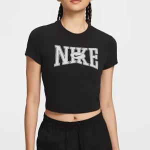 나이키 여성 슬림 크롭 티셔츠 DD5 HQ1710 010