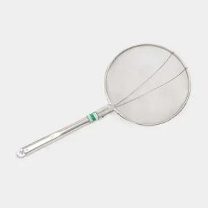 국내산 스텐 뜰채 건지게_A타입 좁은망 3호 (업소용 건지개 건지게 뜰채 스텐뜰채 채반