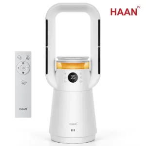 한경희 BLDC 날개없는 그래핀 온풍기 가습기 헤파13공기청정기 무드등 선풍기 리모컨조작 HAAN-P17000
