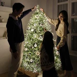 평생 크리스마스 트리 대형트리 PE 70 무장식 크리스마스트리 150 180 210 친환경 PVC PE 소재