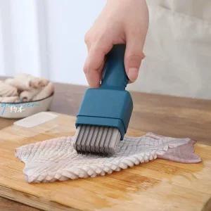 오징어 칼집 기계 업소용 크리닝브러쉬 다용도 검정